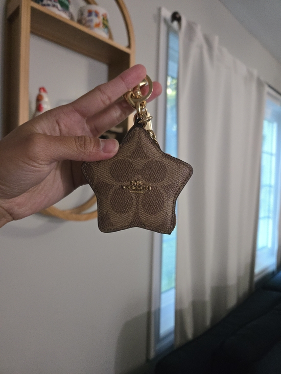 Coach Accessories - Coach Coin Star-shaped Pouch Keychain